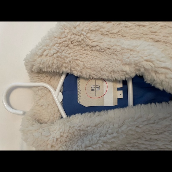 Anthropology Hei Hei faux fur coat - Picture 3 of 3